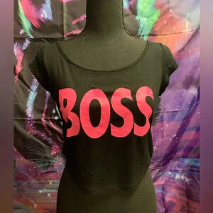 Boss crop top